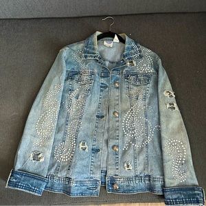 Diane Gilman Jean Jacket